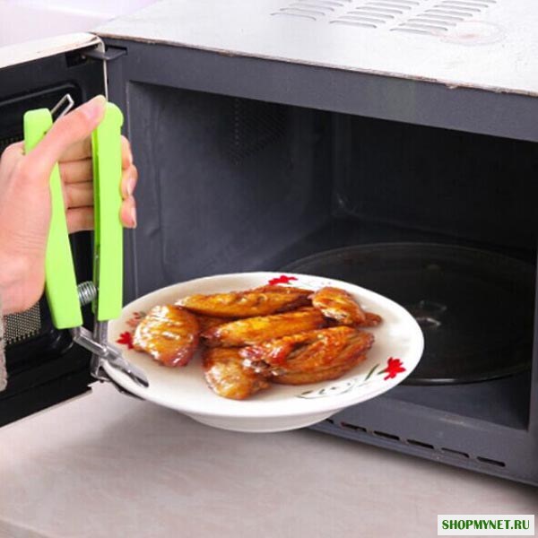 Нержавеющая сталь Scald жаростойкого Handheld Bowl Блюдо Клип Зажим Кухня Кухня Инструмент