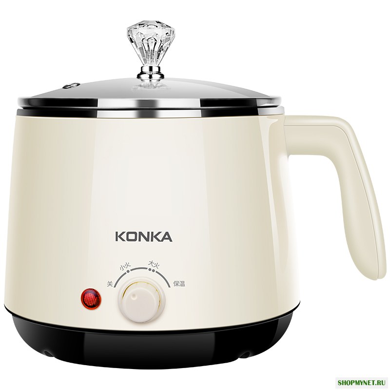 KONKA 220 В 600 Вт Многофункциональный Электрический Рисоварка Кулинария Машина Горячий Горшок Из Нержавеющей Стали 304 Внутренняя