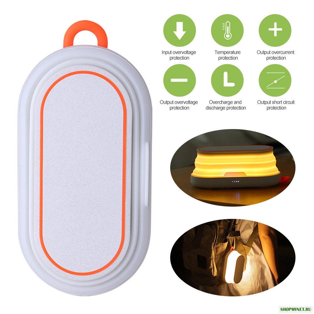 S20 10W Быстрая зарядка Беспроводное зарядное устройство + 5000mAh Power Bank + Night Light + Держатель мобильного телефона для iPhone Xiaomi Phone Charger