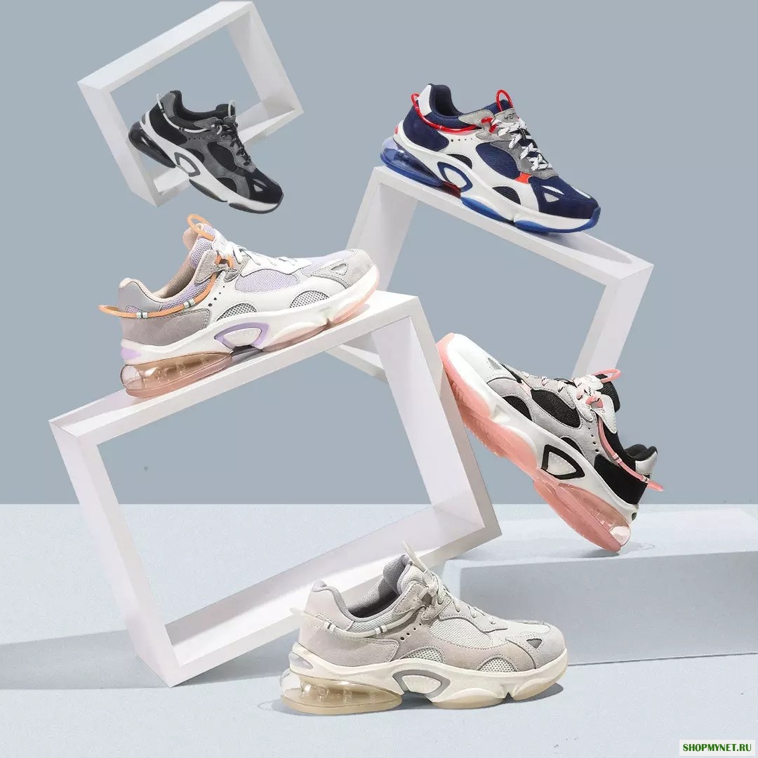 GMGY Ретро кроссовки на воздушной подушке + азот Midsole Zero Foam Absorption Soft Мужские кроссовки от Xiaomi Youpin