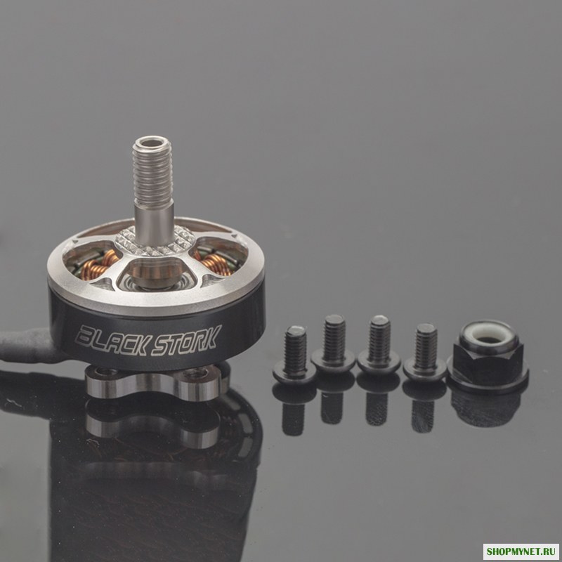 AOKFLY Black Stork 2207 1700KV 5-6S / 2450KV 3-4S Бесколлекторный мотор для RC Дрон FPV Racing